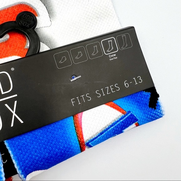 New Men’s Odd Sox Hostess Brands CupCakes Pastries Crew Socks Size 6-13 1 Pair - Picture 5 of 5